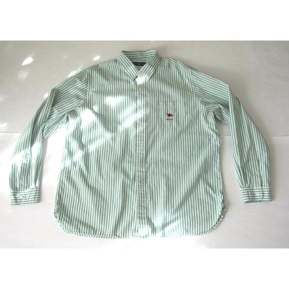 Men's Ralph Lauren R.L.Y.C Stripes Long Sleeve Button Shirt Size XXL - Picture 1 of 8